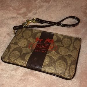 COACH wristlet